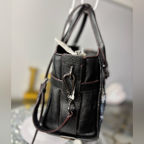 Coach 2016 Swagger 27 in Canyon Quilt Denim Satchel NWT - Picture 9 of 17